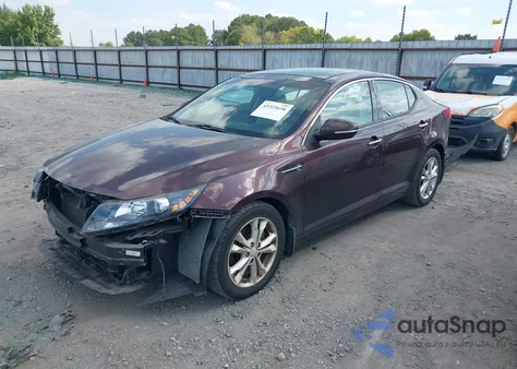 2013 Kia Optima Ex z USA, uszkodzony, nr VIN 5XXGN4A71DG143644